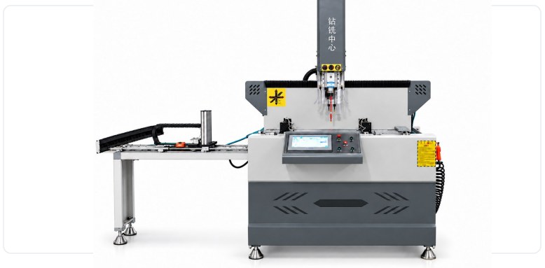 CNC Drilling & Milling Machine for Aluminum Profiles LP-CNC-800 — LAIPU Machinery